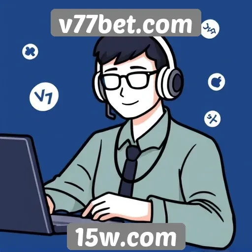 Como funciona o suporte ao cliente do v77bet.com