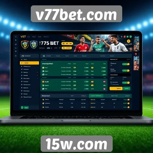 Interface do usuário do v77bet.com e sua usabilidade