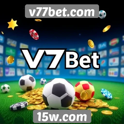 Variedade de jogos disponíveis no v77bet